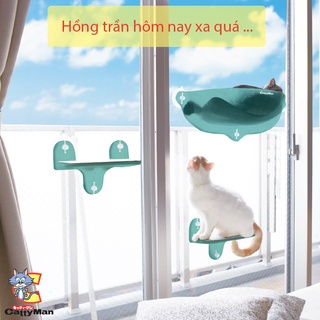 Bậc thang treo kiếng CattyMan cho mèo - 87911