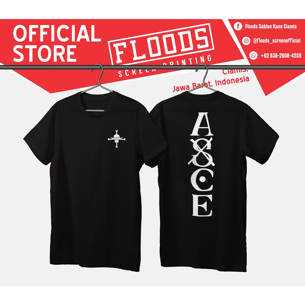 Áo thun in hình anime One Piece ASCE New Anime mẫu mới siêu đẹp