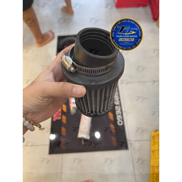Pô e trụ lưới thép bình xăng họng 28mm