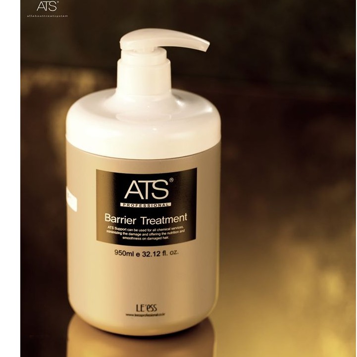 KEM HẤP ATS BARRIER TREATMENT TẠO LỚP BẢO VỆ KÉP, CỦNG CỐ BIỂU BÌ TÓC 950ML