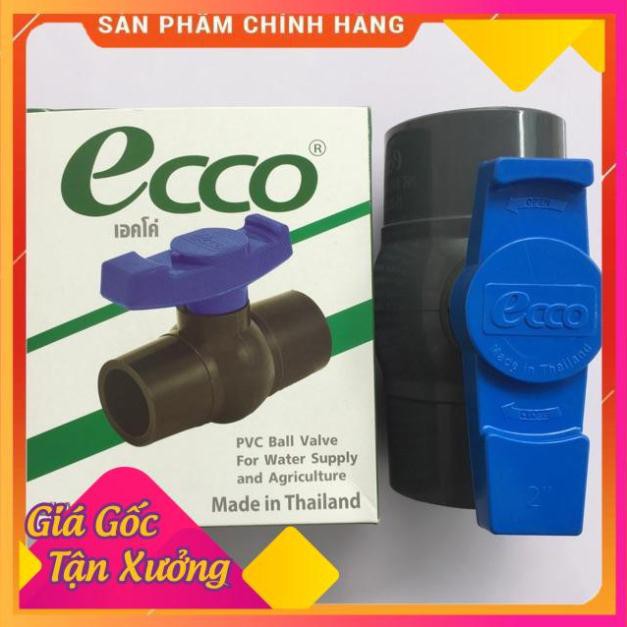 Van khoá nước cao cấp Ecco phi 60 nhập khẩu từ Thái Lan