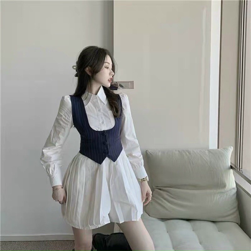 SET ÁO SƠ MI KÈM GILE