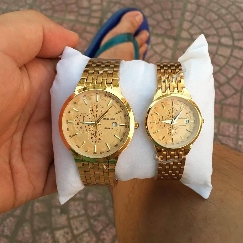[SIÊU GIẢM GIÁ] Đồng Hồ Nam Baishuns B1 VÀNG MAY MẮN , Sang Trọng - Mẫu Mới Nhất | BigBuy360 - bigbuy360.vn
