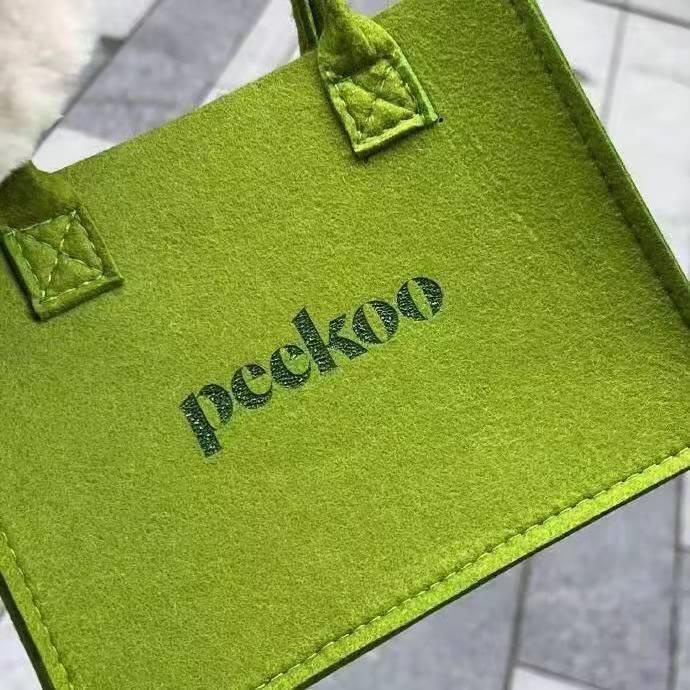 Túi Xách Tote Đeo Vai Vải Nỉ Thời Trang Đơn Giản 2022