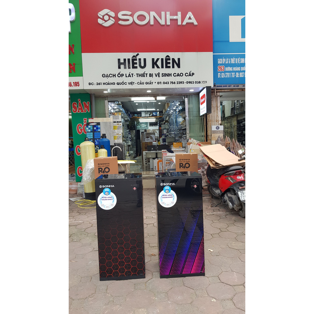 MÁY LỌC NƯỚC RO SƠN HÀ CÓ VỎ TỦ  VÀ KHÔNG CÓ VỎ TỦ
