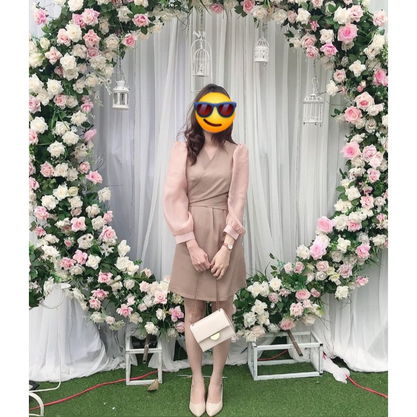 [Mã FATHANG5 giảm 10K đơn 50K] Đầm dáng suông cổ chữ V CỰC ĐẸP HYO28103 Redshop Offical store | BigBuy360 - bigbuy360.vn