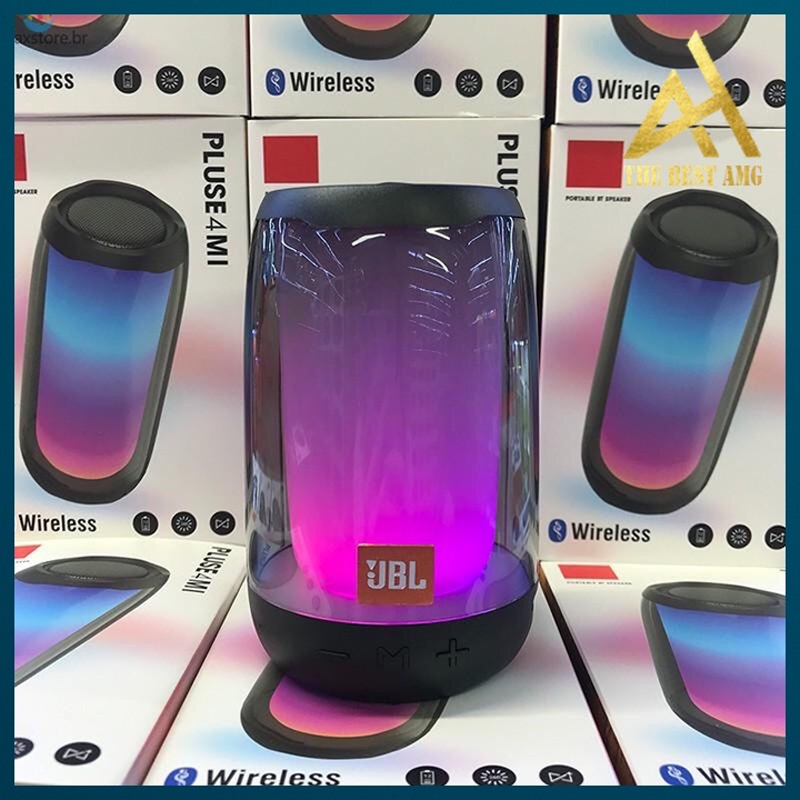 Loa Bluetooth Mini Cầm Tay Di Động Led RGB P4 Bass Cực Mạnh - Loa Không Dây Xách Tay Âm Thanh Cực Hay