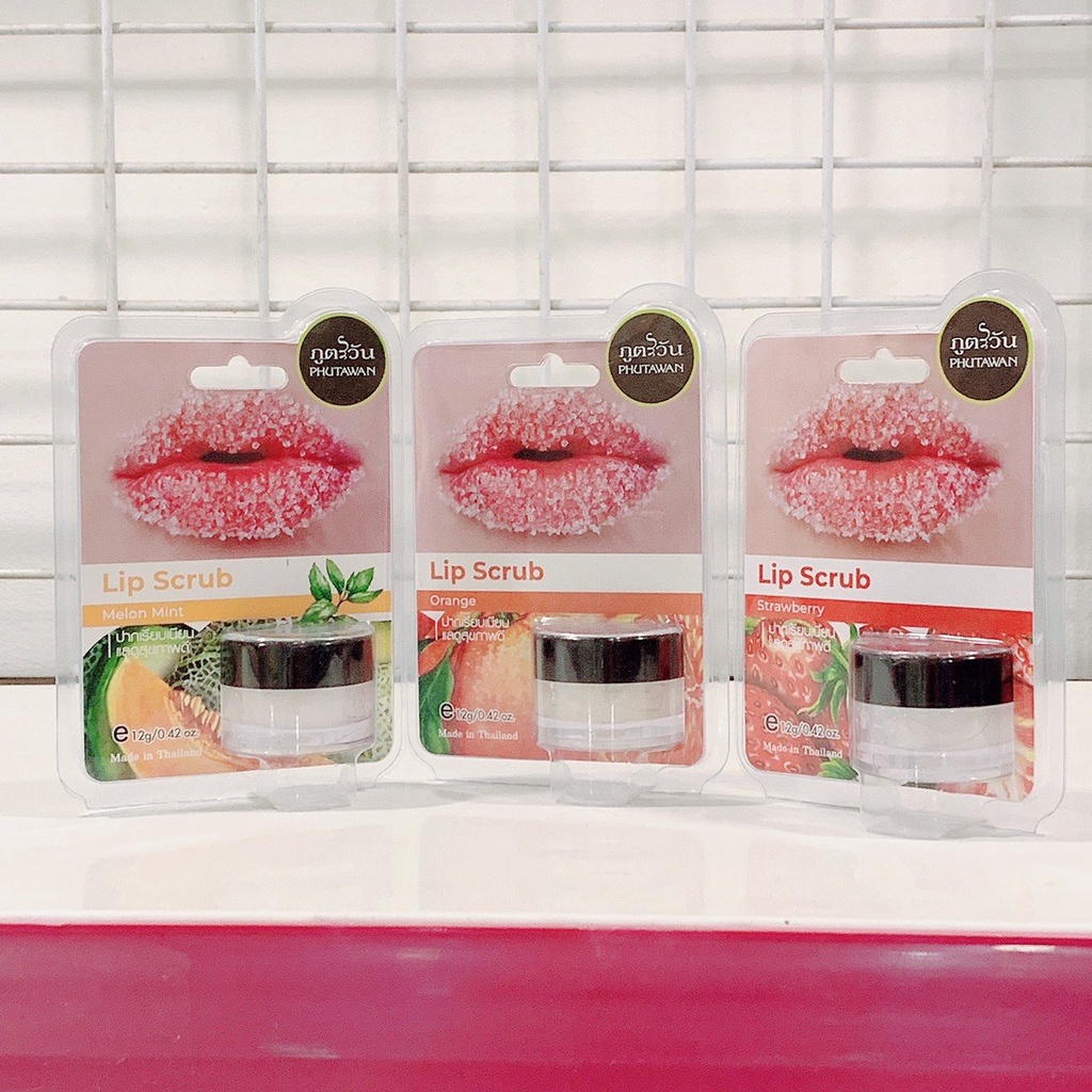 Tẩy Tế Bào Chết Cho Môi Phutawan Lip Scrub Thái lan