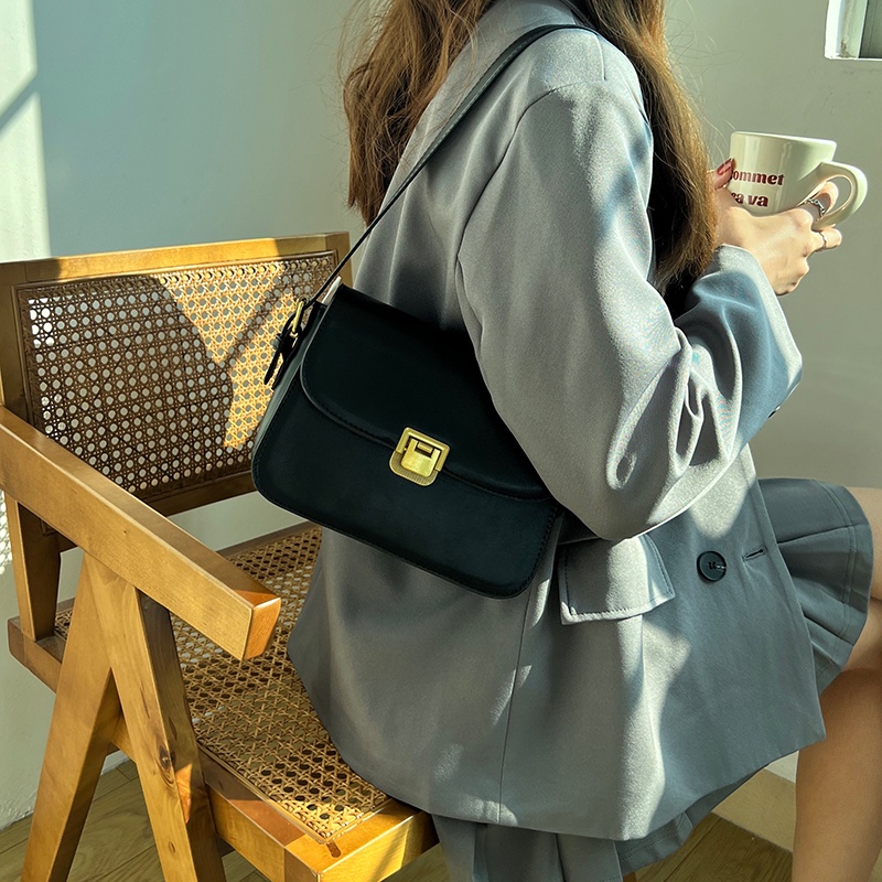 Túi đeo chéo IELGY màu nâu sang trọng thời trang cho nữ