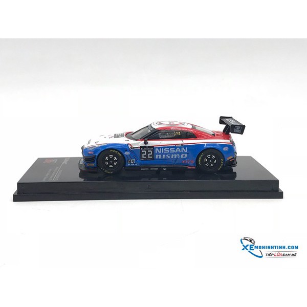 Xe Mô Hình Nissan Gt-R Nismo GT3 Blancpain Endurance Series 2015 Tarmac Works 1:64 ( Xanh )