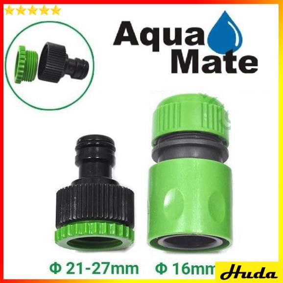 Bộ 2 Khớp Nối ống nước máy xịt rửa Aqua Mate Taiwan