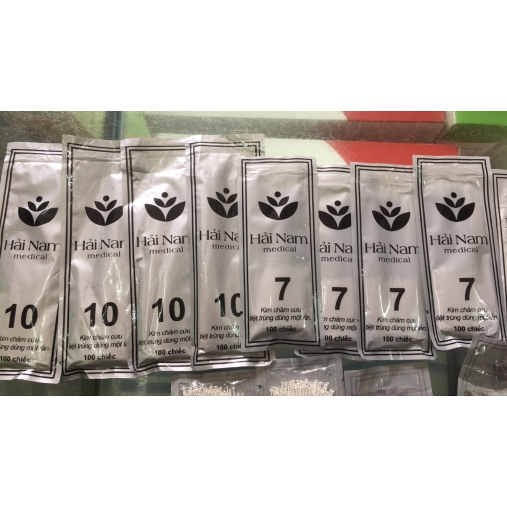 Kim châm cứu  gói Hải Nam các số từ 3 - 10