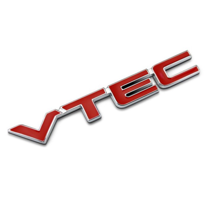 Sản Phẩm Decal tem chữ inox VTEC - IVTEC và 2.4 dán xe hơi, ô tô