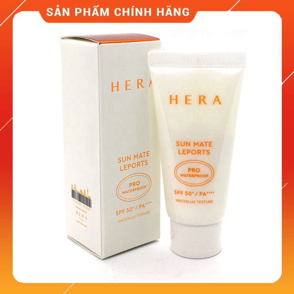 Kem Chống Nắng Cấp Ẩm, Chống Nước Lâu Trôi, Không nhờn dính Hera Sun Mate Leports Pro Waterproof 30ml