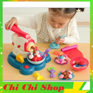 Bộ làm mì đất nặn đất sét tạo món ăn, sáng tạo nguyên liệu nấu ăn phong phú