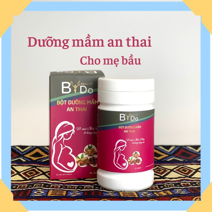 Bột ngũ cốc bà bầu 💕𝐅𝐑𝐄𝐄 𝐒𝐇𝐈𝐏💕dưỡng mầm an thai Bido 600gram Handmade, uống ngon, vào con là chính, mẹ giảm nghén h
