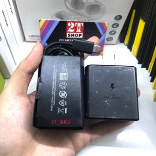 SẠC CÁP 45W SIÊU NHANH SUPER FAST CHARGING DÀNH CHO SAMSUNG NOTE 10+/ S20 ULTRA TRỞ LÊN CHÍNH HÃNG, CHÂN DẸP