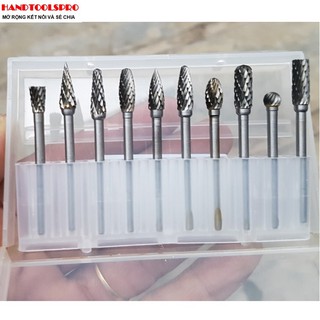Bộ 10 Cây Mũi Mài Hợp Kim Cán 3mm Size 5mm JINYINGPAI
