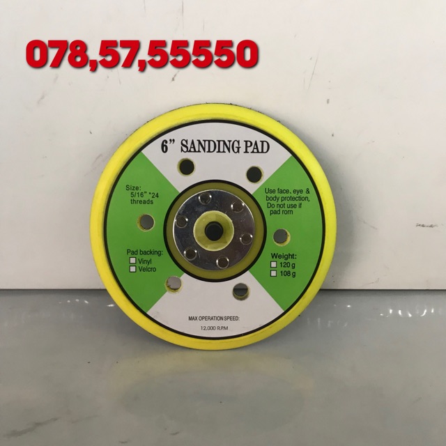 Đế Máy Chà Nhám Hơi Hút Bụi