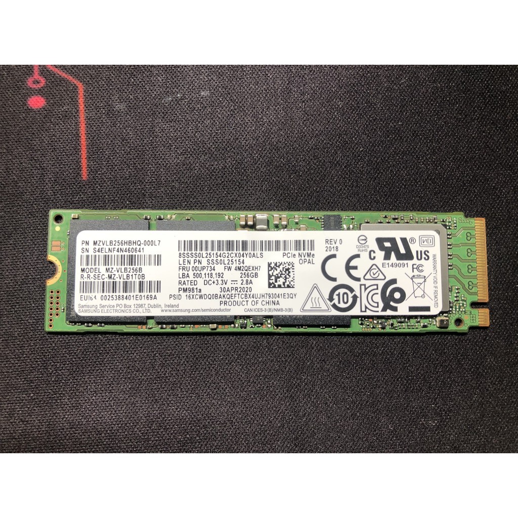 Ổ cứng M2 nvme Samsung PM981, PM981a new