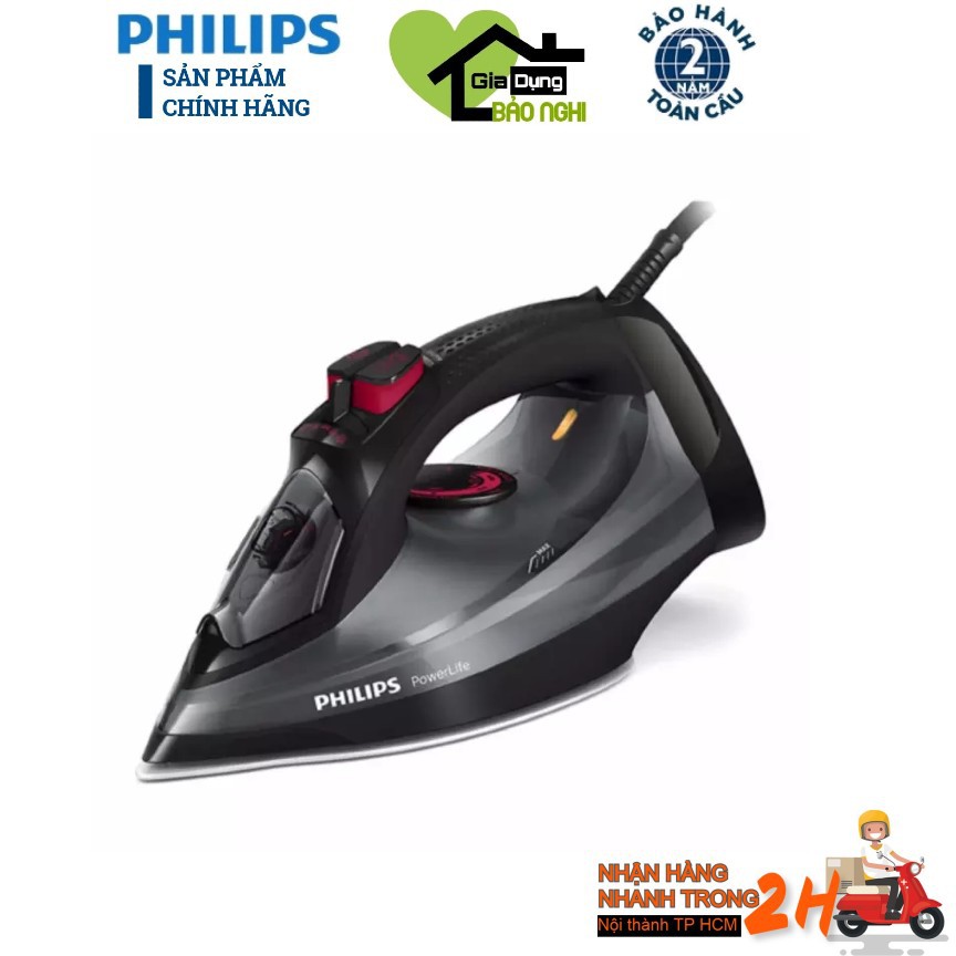 [Mã 159ELSALE hoàn 7% đơn 300K] Bàn ủi hơi nước Philips GC 2998