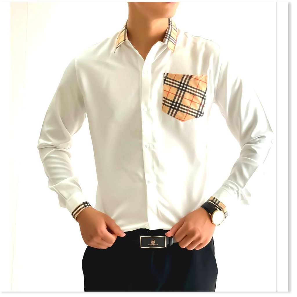 ÁO SƠMI NAM IN THÊU TAY DÀI PHONG CÁCH HÀN QUỐC,,CHẤT LỤA CAO CẤP THỜI TRANG KOKO MI