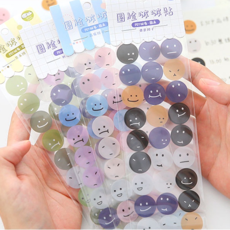 【MEET】 Mục nhập một tờ Tirado mặt tròn Bobo sáng tạo biểu tượng cảm xúc dễ thương nhãn dán chống thấm nước trang trí mô hình nhỏ nhãn dán tài khoản tay nhãn dán tài khoản tay