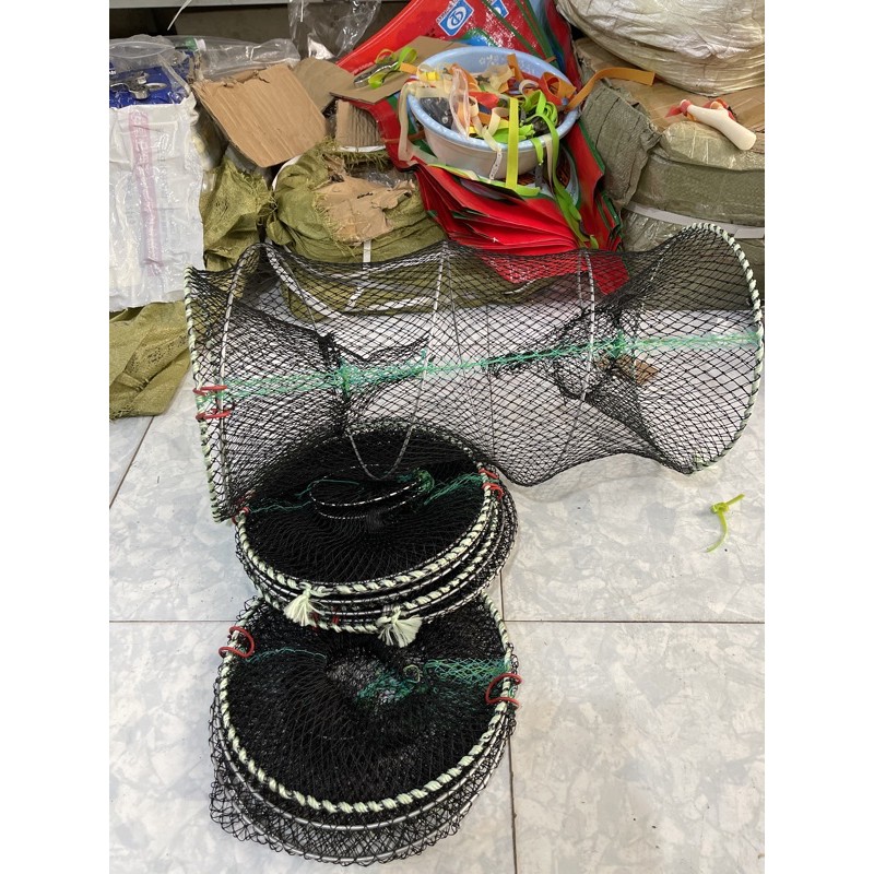 Lồng Lò Xo Dùng Bẫy Tôm Cua Lươn Trạch Ba Ba Hiệu Quả