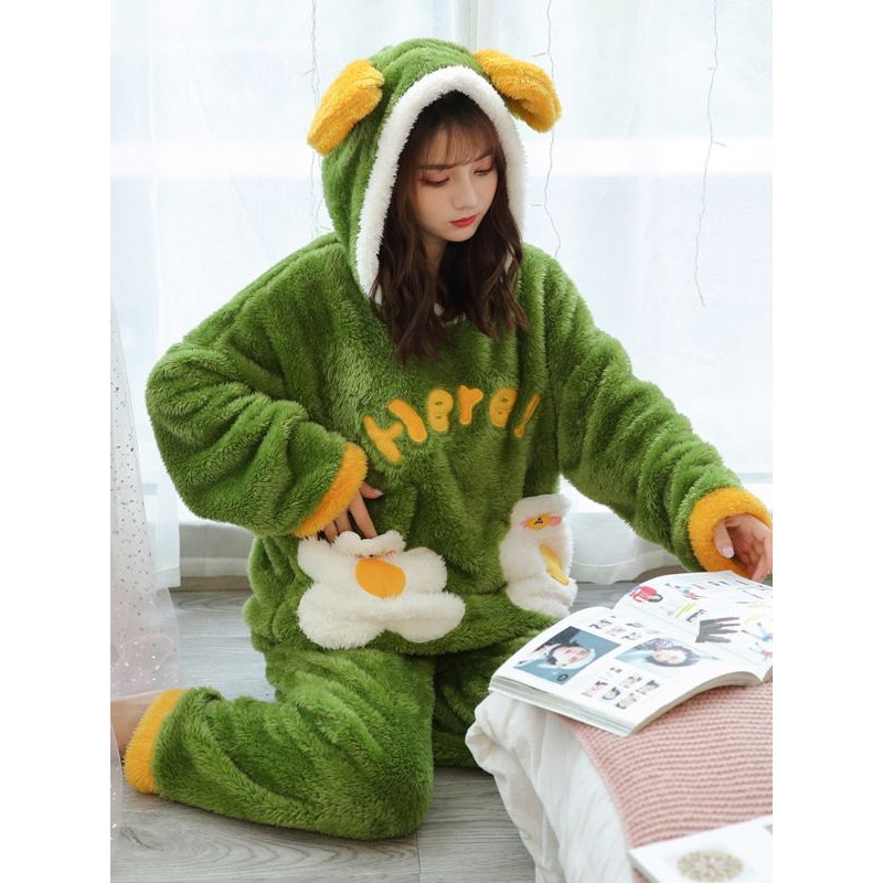 ORDER_ Bộ Ngủ Bông Here Túi Gấu Năng Động N140 | BigBuy360 - bigbuy360.vn