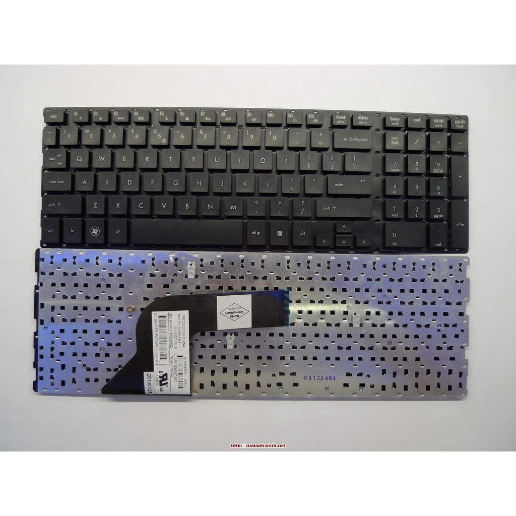 (KEYBOARD) BÀN PHÍM LAPTOP HP 4710 dùng cho ProBook 4510s 4515s 4710s