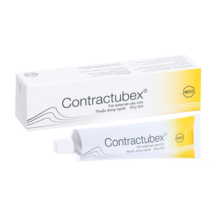 Gel làm mờ sẹo Contractubex 10g và 50g