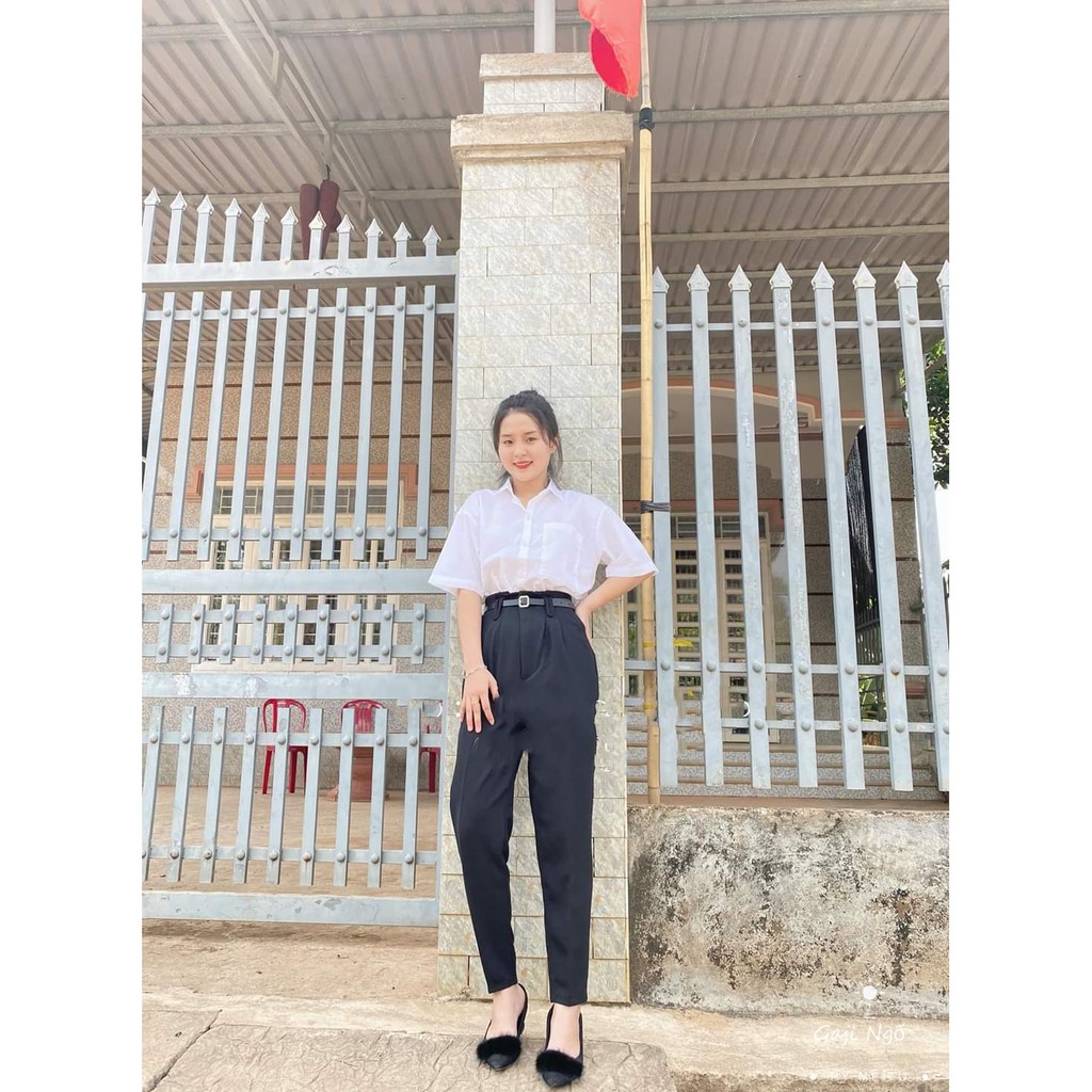 QUẦN TÂY,  QUẦN BAGGY TÂY KÈM NỊT CẠP SIÊU CAO,  QUẦN BAGGY NỮ,  QUẦN TÂY NỮ | BigBuy360 - bigbuy360.vn