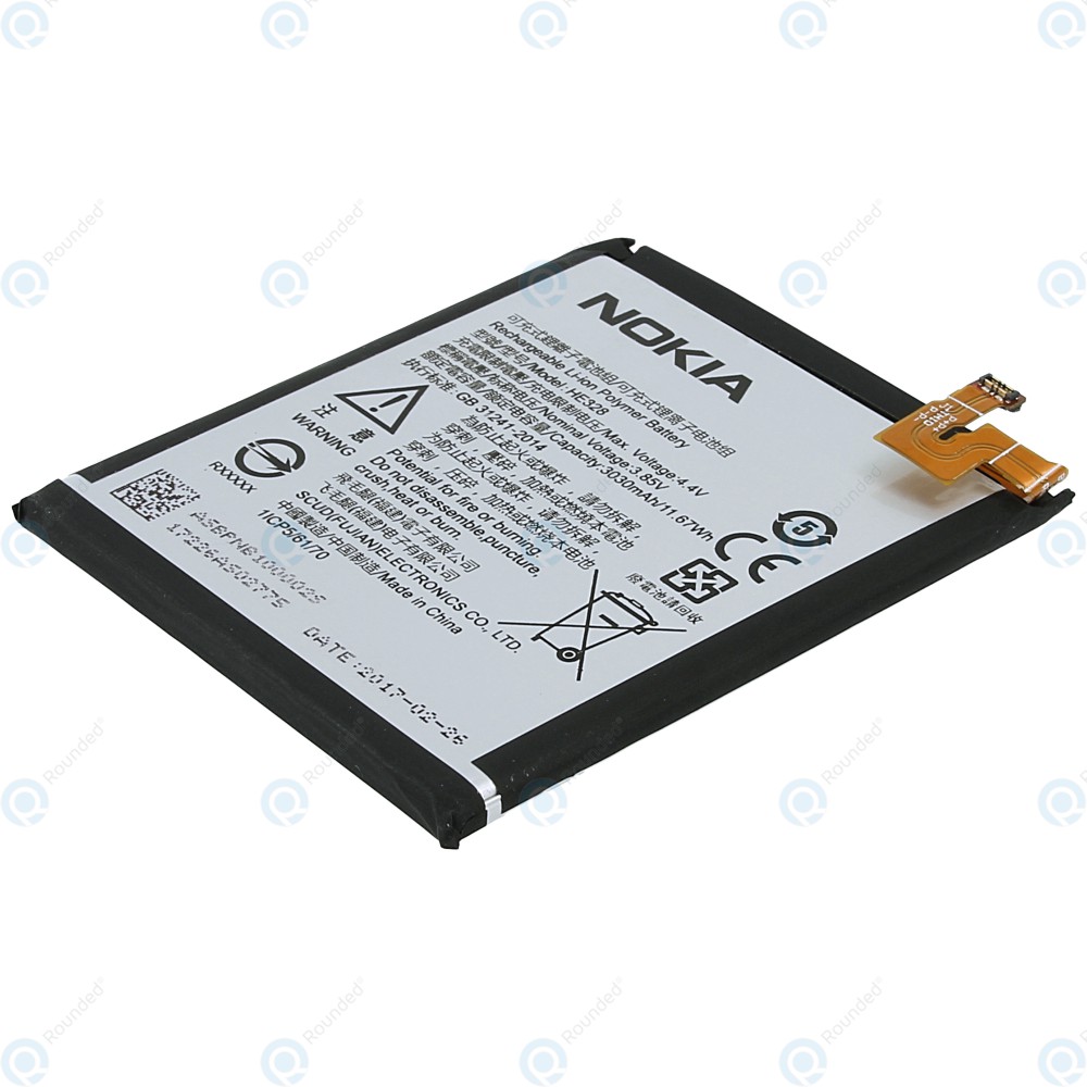 Pin Nokia 8  ,Mã HE328, Dung Lượng 3030mAh