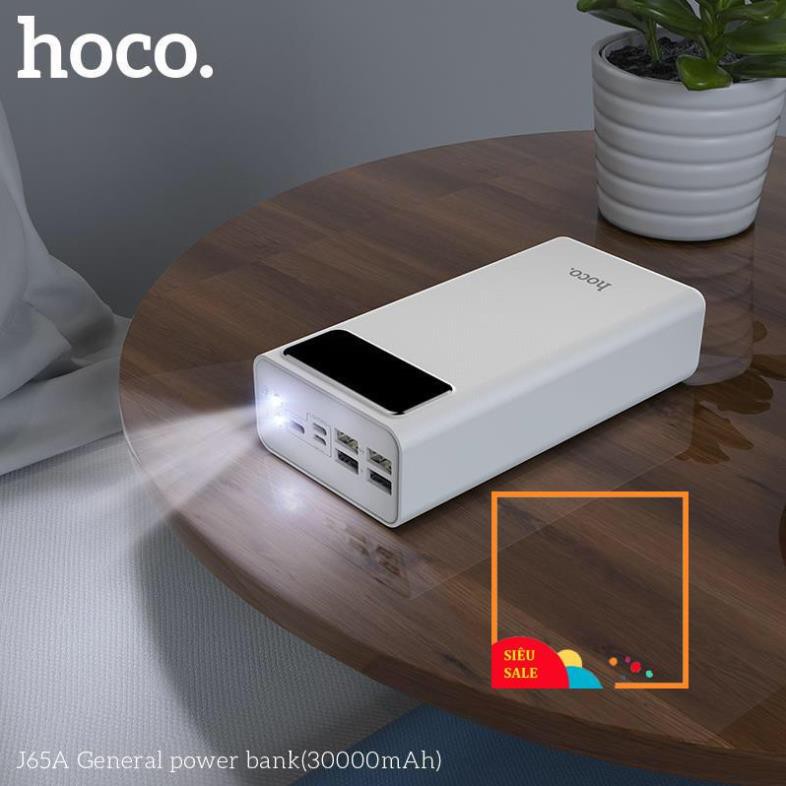 Sạc dự phòng 30000mah 40000mah chính hãng Hoco J65 dung lượng lớn tiện lợi sự dụng