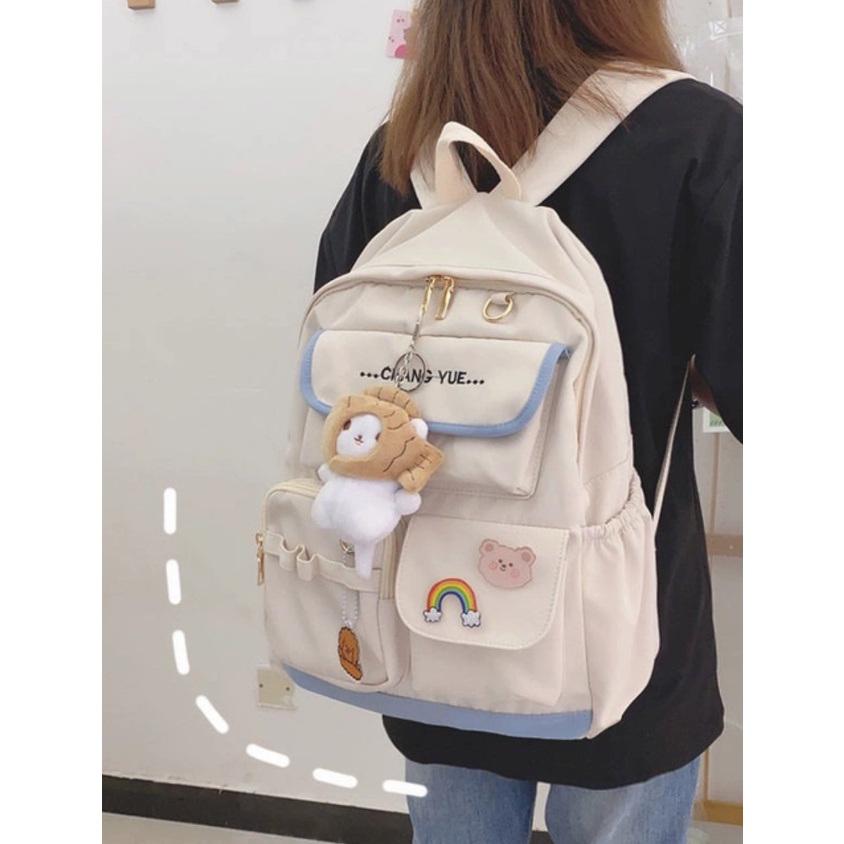 Ba Lo Nam Nữ Thời Trang Đi Học, Du Lịch, Đựng Laptop Cao Cấp BL011 Ulzzang