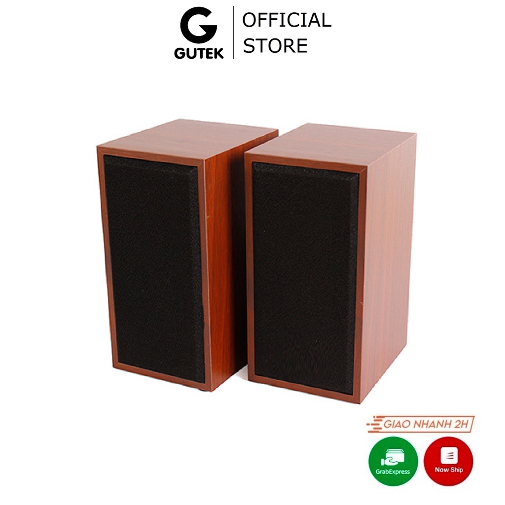 Loa vi tính vỏ gỗ Gutek FT-101