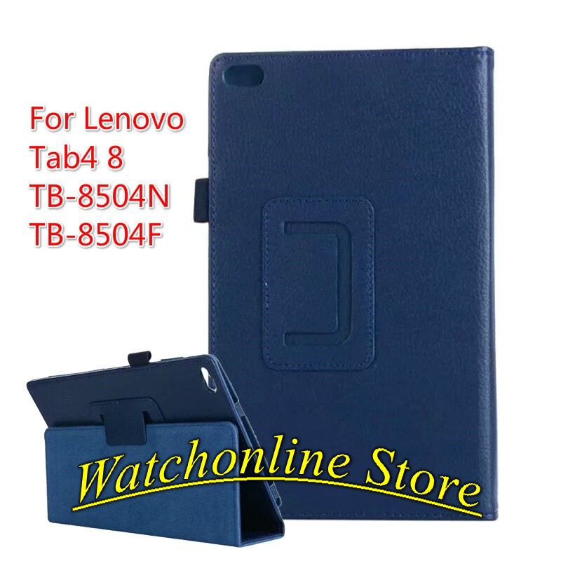 Bao da máy tính bảng cho Lenovo Tab 4 8.0 TB- 8504 8504F có giá đỡ