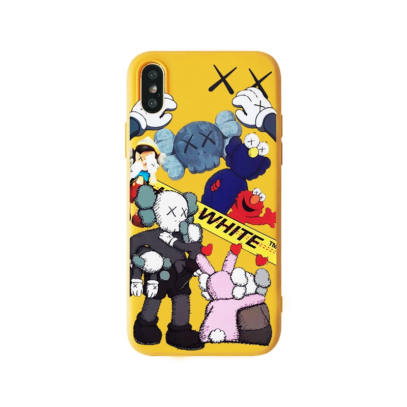 Ốp điện thoại mềm hình hoạt hình Sesame Street cho iPhone 6 6s 7 8 6plus 8plus XR X XS XSMax 11 11Pro Max