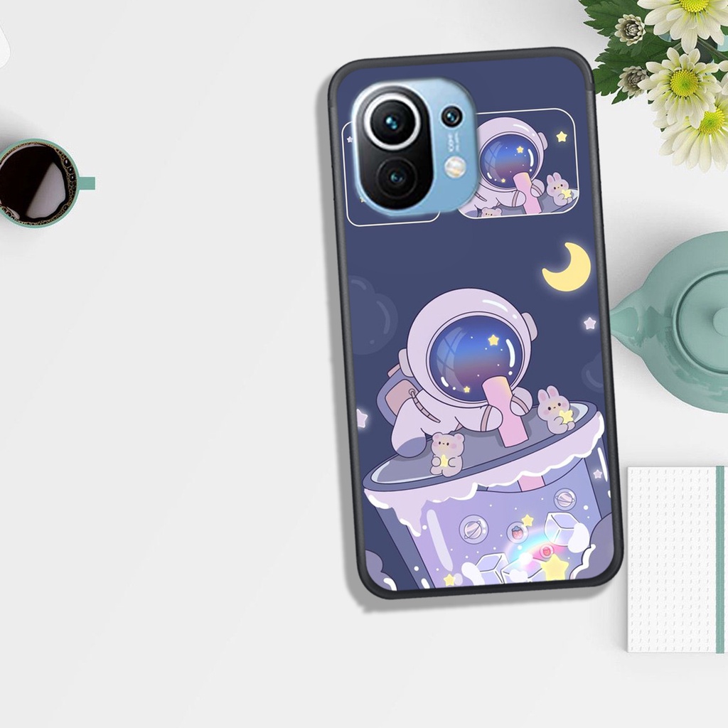 [ HOT BỎNG TAY] ỐP LƯNG XIAOMI MI 11/MI 11T/MI 11 LITE  , IN HINH CHIBI PHI HÀNH GIA ĐÁNG YÊU, SIÊU CUTE.