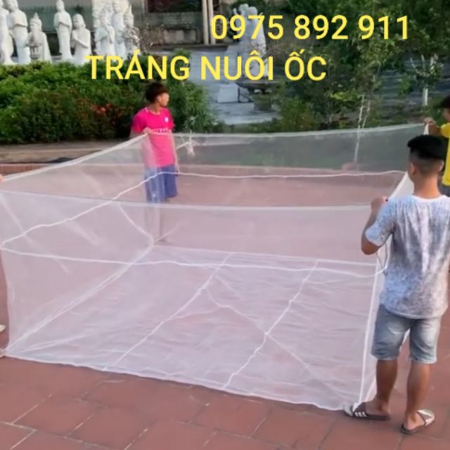 Combo 5 cái - Tráng nuôi ốc nhồi loại 3m x 3m x 1,5m