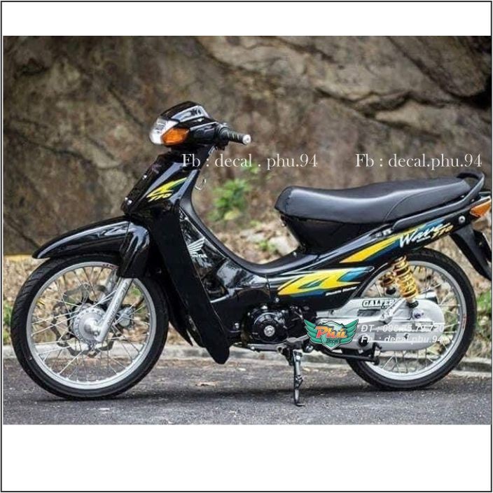 Tem Rời Wawe nhỏ xe đen (V)