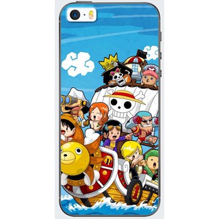 Ốp lưng iphone 5, 5s, 5se in hình tàu onepiece