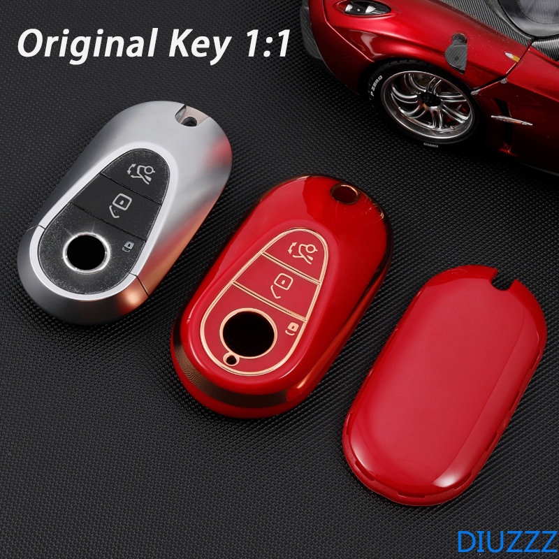 Vỏ Bọc Chìa Khóa Điều Khiển Từ Xa Bằng TPU Cho Mercedes Benz C S Class W206 W223 S350 C260 C300 S400 S450 S500