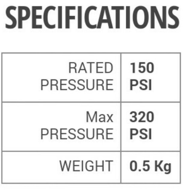 SÚNG BƠM LỐP XE Ô TÔ Dùng Khí Nén Total TAT11601 Có Đồng Hồ Đo -  Áp suất tối đa 320PSI