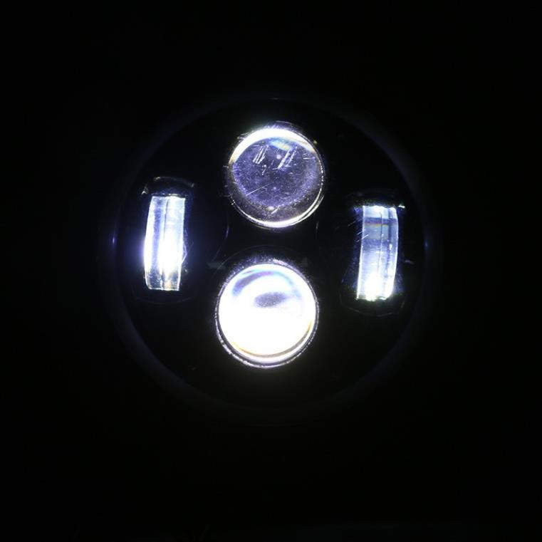 GÁO ĐÈN TRÒN 💎Đèn pha Led 4 cầu bi, Chuyên dùng độ xe cafe racer , classic, win độ, honda  67, gn125