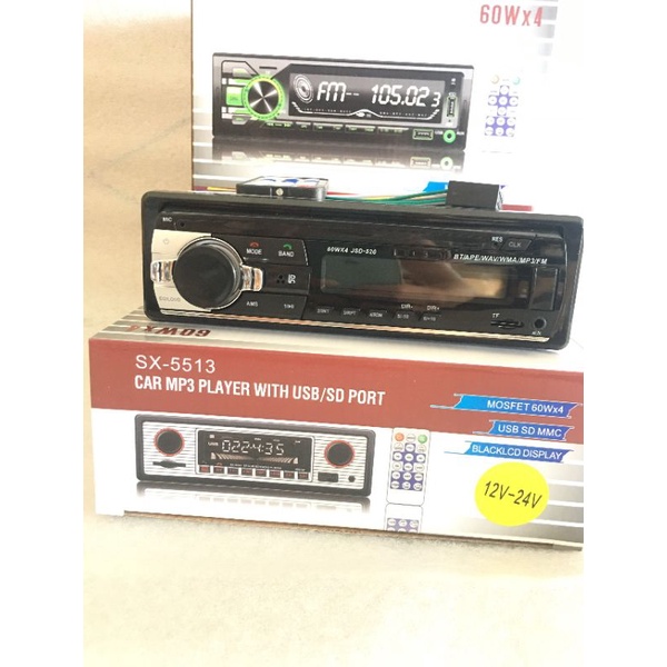 Đầu Mp3 có kết nối bluetooth 12v 24v gắn xe ô tô, xe tải, máy công trình