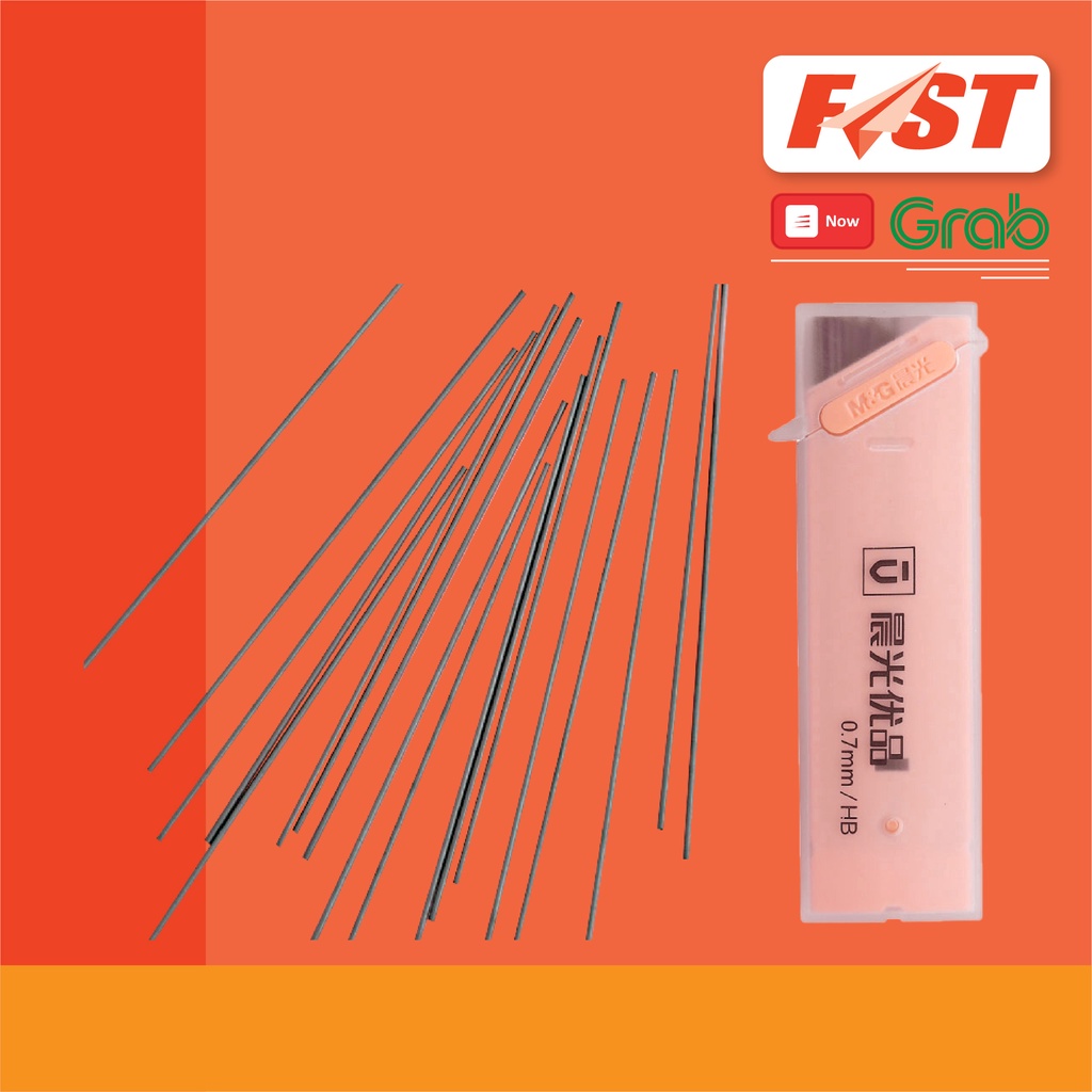 Ruột / Ngòi Bút Chì Bấm HB Ngòi 0.5mm M&amp;G ASL37402