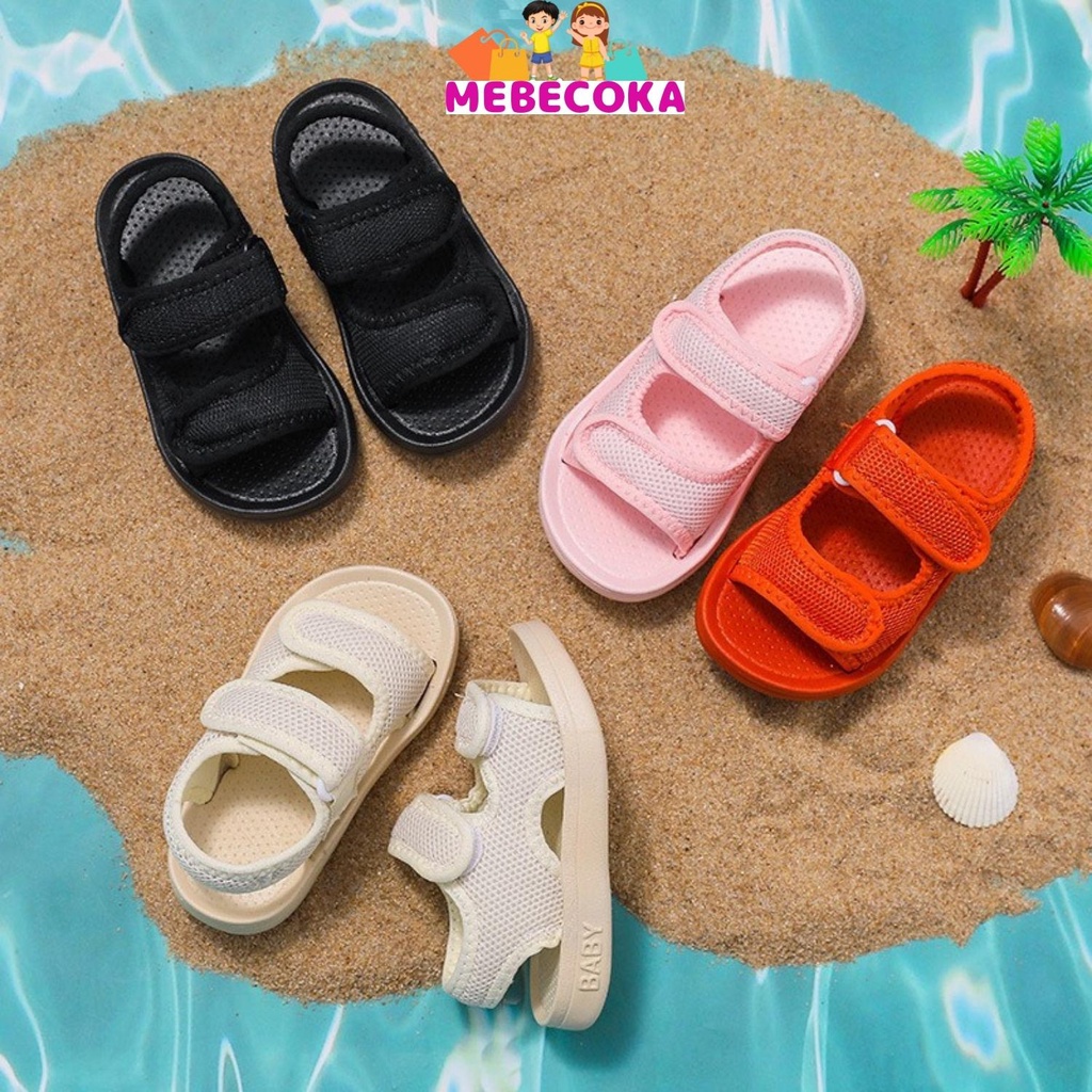 Dép quai hậu tự dính, dép sandal cho bé trai bé gái chống trơn trượt chính hãng CM1