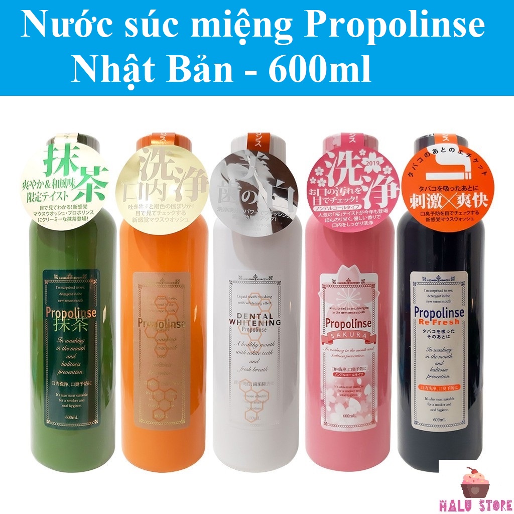 Nước súc miệng Propolinse Nhật Bản - 600ml