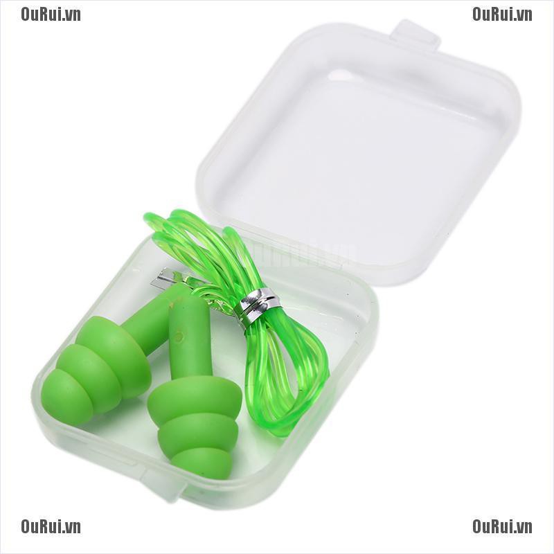Nút Bịt Tai Bằng Silicone Chống Tiếng Ồn Tiện Dụng